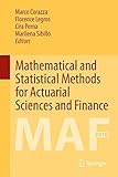 Image de Mathematical and Statistical Methods for Actuarial Sciences and Finance: MAF 2016