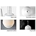 LWK Ultrasonic Humidifiers Portable Cool Mist Humidifier Essential Oil Diffuser Relaxing Adjustable Lights Mode for Office Bedroom Home 4 Timer Setting Waterless Auto Shut-Off