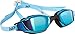 MP Michael Phelps XCEED Swimming Goggles, Mirrored Lens, Blue/Black Frame
