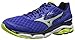 Mizuno Men's Wave Inspire 12 Running Shoe, Surf The Web/Silver, 10 D US