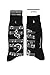Foot Traffic Men's Novelty Socks, Fun Music-Themed Socks for Men, Sizes 7–12