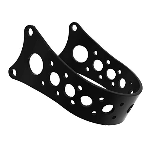 Rebacker Motorcycle 39mm Tracker Front Fork Brace for Harley 88-17 Harley Dyna Sportster FXD XL,Matte Black - Thumbnail 2
