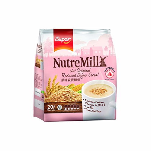 Super Instant 4 in 1 Cereal Brown Rice 600g. (30g.x20 Sachets)