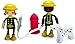 Hape Happy Firemen Wooden Play Figures for Toddler Roleplay