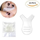 Beautyonline 10Pcs Silicone Eyelash Brush Eyelashes Lifting Curler Eye Lash Extension Graft Brush Tool Makeup Beauty Tool