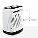 ANSIO Electric Heater Ceramic Space Heater for Home and Office Ceramic Small Heater with 1500W Oscillating, Overheat Protection Ideal for Small & Medium Rooms - 2 Year Warranty