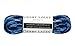 Derby Laces Blue Camouflage 72 Inch Waxed Skate Lace for Roller Derby, Hockey and Ice Skates, and Boots