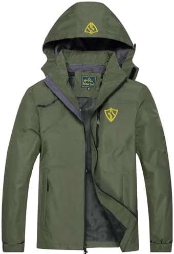 Amazon.com: JEsilunmaMY Men's Thicken Sherpa Lined Military Jacket
