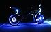 Kingshowstar LED Bike Wheel Lights, 2pcs LED Motorcycle Wheel Light Kit POD Accent Lights for Bicycle ATV Car, 5050 LED Light up Your Car
