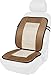 Kool Kooshion Microsuede Full Seat Cushion, Tan/Beige