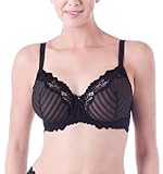 GO2BRAS Rachel Lace Trim Shadow Stripe Unlined Underwire 1432113