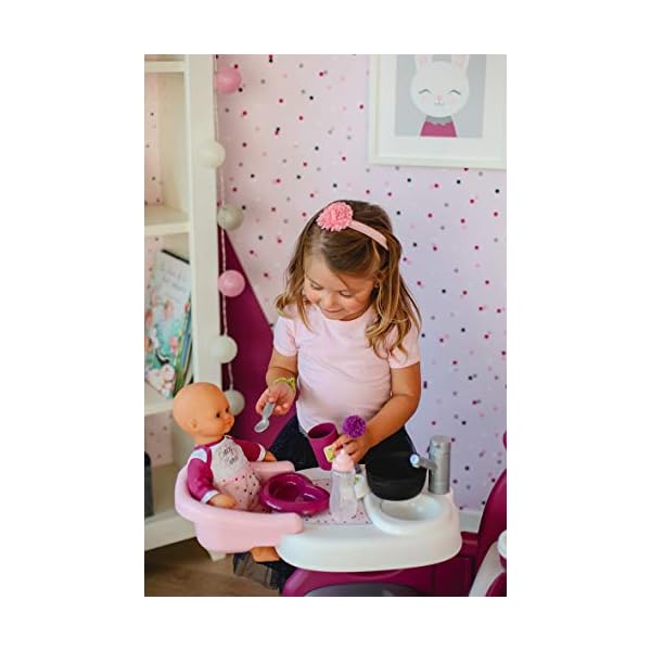SMOBY Baby Krankenschwester Large Baby House - 3 Spielbereiche - 23 Zubeh�r – Bild 5