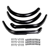 ECOTRIC Fender Flare Flares Full Kit for Jeep CJ CJ5 CJ7 1955-1986 | Direct Replacement for Part#11601.01