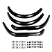 ECOTRIC Fender Flare Flares Full Kit for Jeep CJ CJ5 CJ7 1955-1986 | Direct Replacement for Part#11601.01