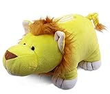 Puzzled Plush Lion Huggie Bank