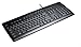 Cherry eVolution STREAM XT Corded Multimedia Keyboard - PS/2, USB - 104 Keys - Black - English (US)