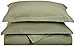 Clara Clark 3-Piece Premier 1800 Series Duvet Cover, King, Sage Green