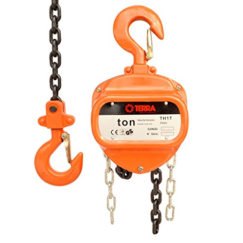 Talha Manual 2 Toneladas Com Corrente De 5M Terra Equipamentos