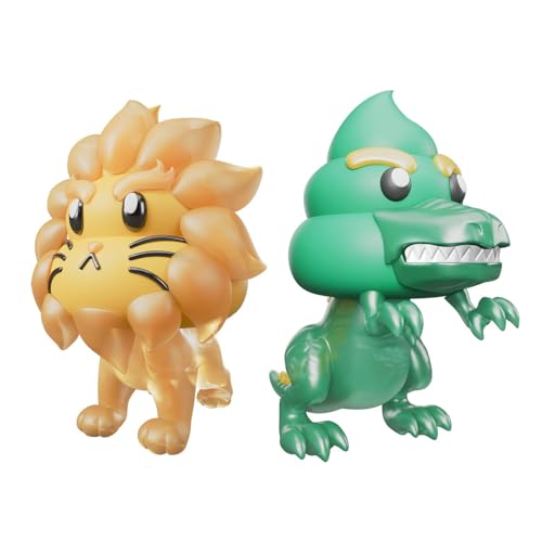 BANDAI SPIRITS(バンダイ スピリッツ) クレイモデルキット ウンコスルデイズ あにまるうんちセット2 ティラノサウルス&ライオン