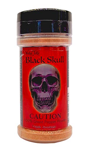Wicked Tickle Black Skull Smoked Ghost Pepper Powder