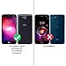 LG X Power 2 M320 / LG Fiesta LTE/LG X Charge/LG Fiesta 2 Case, [Tempered Glass Screen Protector] Dual Layer Hybrid Shockproof Drop Protection Rugged Phone Case Armor Cover (Black)