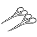 ZIZZON Nose Hair Scissors Beard Eyebrow Trimmer Scissors Set Brushed stainless steel