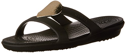 crocs sanrah embellished sandal