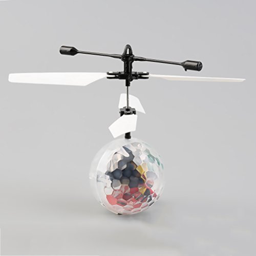 LESHP RC Toy, RC Flying Ball, RC infrared Induction Helicopter Ball Built-in Shinning LED Lighting for Kids, Teenagers Colorful Flyings for Kid's Toy