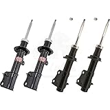 KYB Quick Mount Kit of 4 Struts (Front + Rear) fits TOYOTA MR2 Spyder 2000-05 GR-2/EXCEL-G Twin Tube Gas Charged for Replacement, Performance, Leveling, Touring & 4x4 Offroad