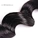 Virgin Brazilian Hair Bundles Loose Wave Bundles Brazilian Hair 3 Bundles 9A 100% Unprocessed Virgin Human Hair Bundles for Black Woman Loose Wave Hair Extension (12 14 16, Natural color)