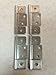 Mobile Home Parts 4 New Interior Door Hinges Stainless Steel- Nickel.