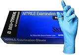 SKINTX ET50020-XL-CS Nitrile Medical Grade Examination Glove, 8 - 9 mil, Powder-Free, Textured, 12