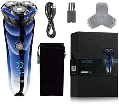 VGR V-305 Premium Cordless Rechargeable IPX7 Fully Waterproof 3 Head ...