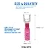 Glarks 50pcs 22-16 Gauge #10 Heat Shrink Fork Connectors Electrical Insulated Fork Crimp Terminals Connectors Assortment Kit (Red)