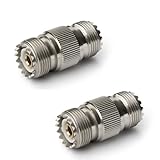 2PCS RF connector adapter PL259 - PL259 / female-female