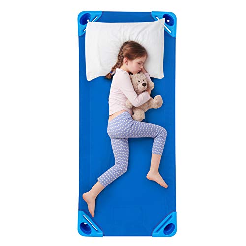 Costzon Cots for Daycare Kids, Pack of 6, 51” L x 22.5” W Stackable Nap