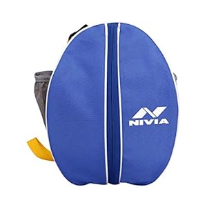 Nivia Ball Bag/Polyester/for Men/Women (Royal Blue/Yellow)