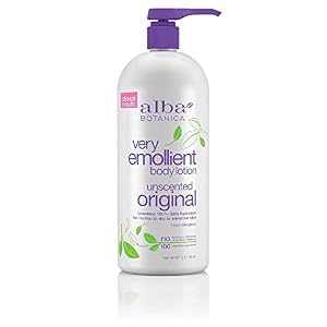 Alba Botanica Very Emollient Body Lotion, Unscented Original, 32 Oz