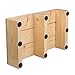 ECROCY Wood Bedside Step Indoor & Outdoor Mobility Step for Seniors, Elderly, Child, Toddlers,Pets and More - 19.7