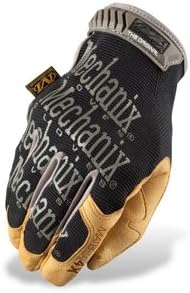Glove Medium 9 4x Brown/Black