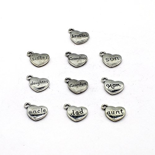 M And Amp T 100pcs 10 Words Collection Silver Tone Desertcart INDIA