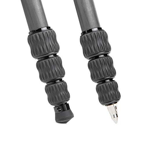 image for SIRUI Camera Tripod AM-1204K Lightweight Carbon Fiber Tripod with K-10