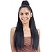 Model Model Synthetic Hair Wig Oval Part Straight (1B)
