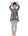 Arshiner Little Girls Sleepwear Pajamas Sets Bunny Long Sleeve Outfits 2 PCS Top Leggings Sets