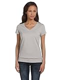 Bella Canvas Womens 4.2 Oz. Short-Sleeve V-Neck T-Shirt (B6005)