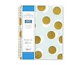Ashley G for Blue Sky 2017-2018 Academic Year Weekly & Monthly Planner, Twin-Wire Bound, 8.5