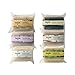 SpaLife Hand Made Soap Set - Handmade - 6 Pack - 3.5oz Each (Loofah)