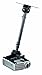Elitech Universal Extendable Ceiling Projector Mount 22 to 32 inch Drop Height Adjustable, Extendable up to 71 inch with Optional Extension Pole (Sell Separately), Black