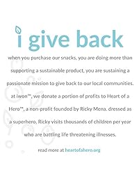 iwon Organics Nacho sabor queso Snack Stix, alto proteína y orgánico, 8 bolsas, 1.5 onzas, 1