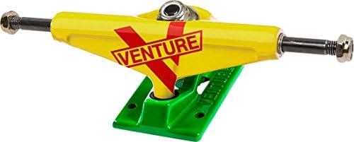 Venture Hi 5.25 Marquee Rasta Yellow Kelly Red Skate Trucks